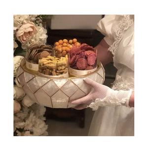 Bol à servir en chocolat MOP au design merveilleux, taille et forme personnalisables, bol à servir pour fruits, accessoires de cuisine - Product Image 2