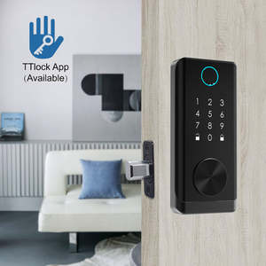 Serratura Elettrica Intelligente D328TF con Riconoscimento Impronte Digitali e Password, Compatibile con Porte in Legno e Alluminio - Tuya - Product Image 4