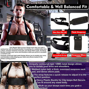 Blaster de musculation réglable en EVA pour exercices de biceps - Équipement de gym léger et durable - Product Image 4