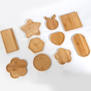 Tendance chaude plateau en bois de bambou meilleure qualité présentoir de nourriture plateaux de restauration de différentes tailles et formes - Product Image 3