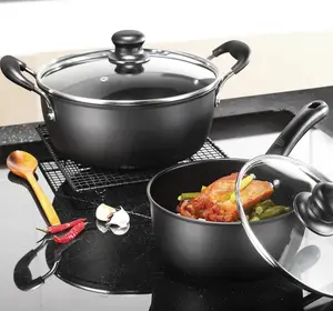 Hight Quality Non Stick Kitchenware Set 5QT Cookware Set Cooking Pot