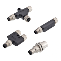Adaptateur industriel 4.0 M8 étanche de type Y T I, connecteur de prise d'aviation en plastique mâle/femelle à 3, 4 ou 5 broches