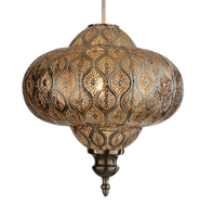 Lanternes Suspendues Décoratives Marocaines Nouveau Style Style Oriental Lampe Suspendue Unique Métal Pendentifs Marocains Lampes