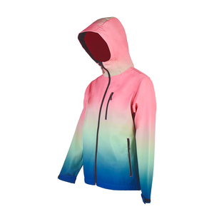 Diseño personalizado impermeable tejido térmico colorido mujeres Softshell chaquetas de escalada al aire libre para mujeres y hombres - Product Image 6