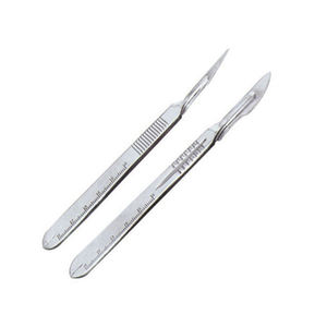 Bisturí Médico de Primera Calidad con Mango BP, Cuchillo Quirúrgico Pequeño y Hoja Desechable Esterilizada de SurgiRight Instrument - Product Image 3