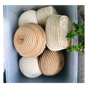 Eco-friendly Rattan Fruit <b>Bread</b> <b>Baskets</b>-Customizable Natural Woven Minimalist Design Uncoated Food-Safe Serving Bowls Business - Product Image 1