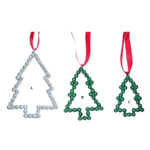 2025 nuevo diseño clásico decoración colgante de Navidad de alta calidad tamaño personalizado Metal decoración del hogar artesanía india artículo al por mayor - Product Image 3