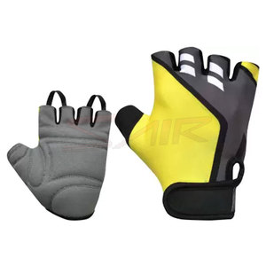 Gants de musculation unisexes avec logo personnalisé, sangle de poignet réglable antidérapante, poignées en cuir pour la salle de sport et la remise en forme - Product Image 5