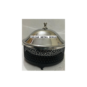 Vajilla decorativa para fiesta de boda, plato de frotamiento, restaurante, cocina, mesa, suministros de alimentos, catering, plato de frotamiento - Product Image 5