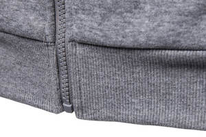 Men's Sportswear Pullover Hoodie Solid <b>Thick</b> <b>Fleece</b> Windproof Breathable Embroidered Autumn Winter - Product Image 2