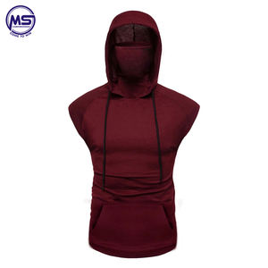 Venta al por mayor personalizable 100% sudaderas de algodón hombres de gran tamaño gimnasio sudaderas con capucha patrón sólido otoño Streetwear técnicas teñidas lisas - Product Image 3