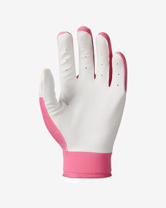 Gants de frappe de baseball en cuir de qualité supérieure |   GRIS |   Poignée professionnelle, cuir de vache durable, logo personnalisé, vente en gros - Product Image 3