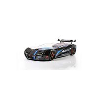 Lit de voiture pour enfants MVN1 en plastique ABS écologique Garçon avec lumière LED Amusant et élégant Meubles pour enfants Fabricant turc