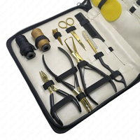 Kit d'outils pour extensions de cheveux en acier inoxydable de haute qualité 2024 avec pinces pour usage commercial par ZULLO INDUSTRIES