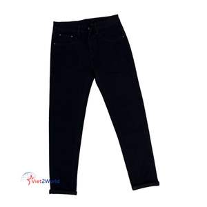 Viet Nam Fabricante Proveedor Casual Formal Medio Denim Jeans para Hombres Mujeres Media Cintura Harem Pantalones Spandex/Algodón ODM Suministro - Product Image 2