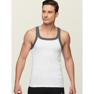 Chaleco deportivo de poliéster de secado rápido personalizado para hombre, mangas sin mangas de malla transpirable, ropa deportiva de gimnasio de verano, camiseta de talla grande - Product Image 1