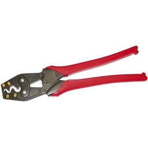 Alicates de crimpado 206GH 1 con doble palanca, 330 mm de longitud, material de acero para terminales y conectores de cable no aislados - Product Image 1