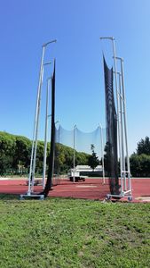 Özel iaaf kafes hammer s çekiç en iyi kafes atış koymak spor ekipmanı ucuz kafes <span class=keywords><strong>discus</strong></span> atış koymak koruyucu çit - Product Image 3