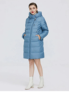 Longue doudoune d'hiver pour femme, manteau épais pour femme, capuche chaude, vêtements en coton de marque pour femme, hiver, grande taille