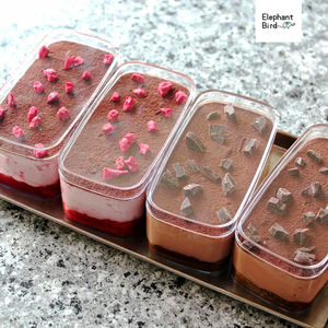 Boîtes à gâteaux modernes <span class=keywords><strong>de</strong></span> luxe avec fenêtre, contenants en plastique recyclable <span class=keywords><strong>de</strong></span> qualité alimentaire, emballage transparent pour boulangerie, boîtes à biscuits transparentes avec couvercles - Product Image 3