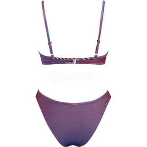 Conjunto de Bikini de Dos Piezas Hecho en Fábrica 2025, Nuevo Conjunto de Bikini de Diseñador con Tela Ecológica y Logotipo Personalizado en Venta - Product Image 6