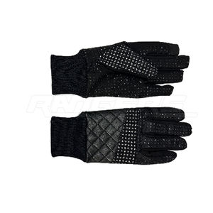 Quantité minimale de commande bas Concevez vos propres gants d'équitation Dernier style Gants d'équitation en matériau durable - Product Image 3