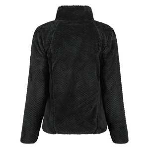 Indemand Women Comfortable Breathable Casualwear Relaxed Fit <b>Zipper</b> Stand Collar Fleece Jacket Stylish Soft Winterwear Jacket - Product Image 2