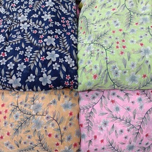 Polyester Fox Georgette Digital <b>Print</b> <b>Fabric</b> Vibrant Colors Soft Durable Perfect for Fashion Home Decor Crafting - Product Image 2