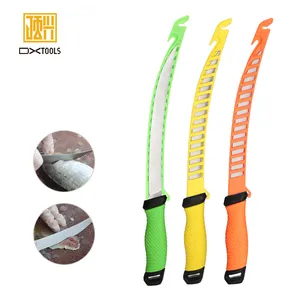 Mới nhất thân thiện với môi gốm Mài PP + TPR xử lý Rod mài thép không gỉ câu cá fillet dao - Product Image 1