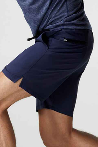 Short chaud sportif en toile solide pour hommes coupe ample avec tissu extensible à séchage rapide respirant pour la course et le fitness - Product Image 4