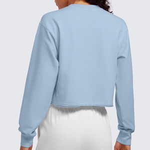 Top Corto Moderno para Mujer, para Uso Diario, Ajustado, Elástico, Transpirable, de Algodón - Product Image 3