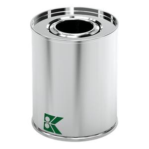 Cilindro Lata 500 ml Contenedor de metal más delgado ⌀ 83 x H99 mm 0,5 LT - Product Image 1