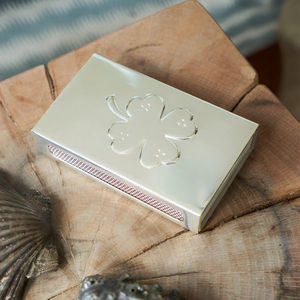 Boîte à allumettes de luxe en laiton avec couvercle métallique, logo gravé, taille et forme personnalisées, vente en gros, approvisionnement en usine - Product Image 3