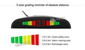 TV 8-cảm biến đảo ngược Radar <span class=keywords><strong>Kit</strong></span> LED hiển thị không thấm nước xe đậu xe hệ thống cảm biến đảo ngược <span class=keywords><strong>Camera</strong></span> cho xe ô tô xe tải xem đêm - Product Image 4