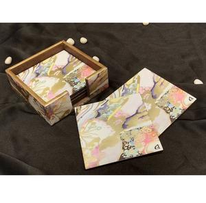 แผ่นรองแก้ว MDF พิมพ์ลายตามสั่งขายส่ง อุปกรณ์ตกแต่งโต๊ะ - Product Image 5