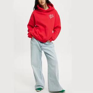 <b>Top</b> quality Custom logo OEM Women Letter Print Casual Hoodie Sweatshirt Plus Size for Women's Heavyweight Hoodies Manufacturer - Product Image 2