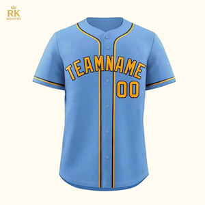 Camiseta de Béisbol Personalizada, Uniformes de Béisbol Sublimados para Equipos, Camiseta de Béisbol para Adultos - Product Image 2
