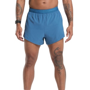 Shorts de sport légers pour hommes, shorts de course performants, shorts d'entraînement extensibles, fabrication OEM, étiquette privée - Product Image 1