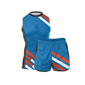 Compresión 7v7 uniforme de fútbol americano bajo costo sublimado con capucha OEM personalizado 7 en 7 nombres de equipos conjunto de uniformes de fútbol - Product Image 4