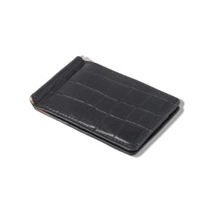 Tarjetero multifuncional al por mayor, billetera de lujo de piel auténtica plegable con logotipo personalizado y bloqueo RFID para hombre, delgada, corta, de alta calidad - Product Image 1