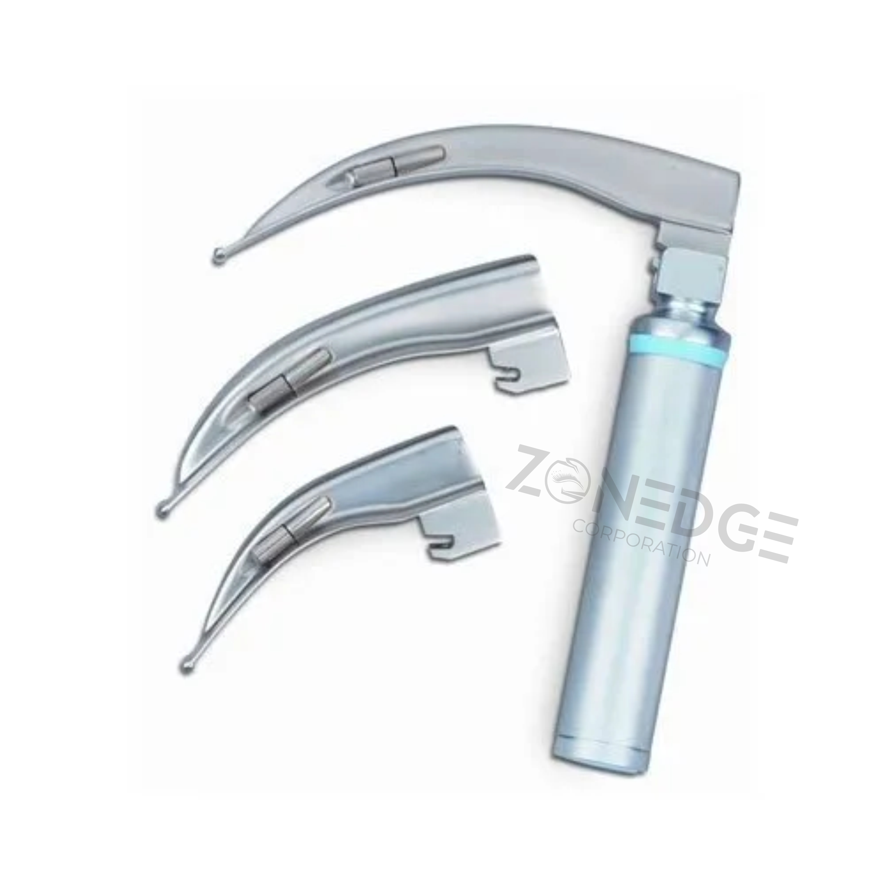 Laryngoskop-Set Für Erwachsene, 2,5 V Economy Macintosh C, 1 Griff, 3