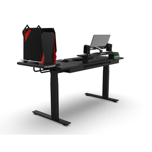Nuevo Escritorio para PC de Juegos Negro para Mujer, para una Configuración Inteligente - Product Image 4