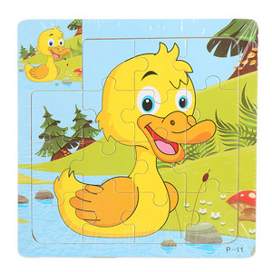 Rompecabezas de pato de madera - Multi - Product Image 1