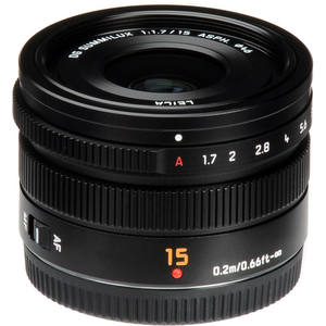 <span class=keywords><strong>LEICA</strong></span> DG SUMMILUX <span class=keywords><strong>15mm</strong></span> F1.7 ASPH HX015 Nero |   Obiettivo Prime Grandangolare |   Attacco Micro Quattro Terzi - Product Image 3
