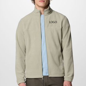 Chaquetas de Color Sólido con Cierre de Alta Calidad a Precio Económico para Hombre con Logotipo Personalizado, Chaquetas Holgadas y Cómodas, Tendencia 2026 - Product Image 1