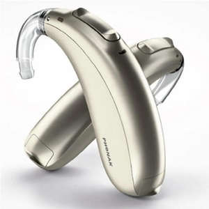 Phonak Paradise Naida P30 up 12 Réglage fin du canal Derrière l'oreille Amplificateur sonore personnel Analogique Numérique Aides auditives - Product Image 2