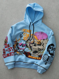 Sudadera con capucha de invierno de peso pesado para hombre de alta calidad personalizada al por mayor-Hecho en Pakistán - Product Image 6