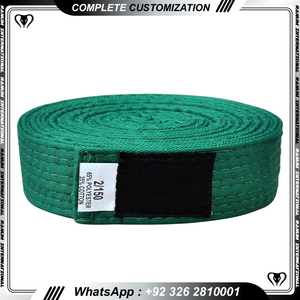 Ceinture brésilienne de Jujitsu avec logo personnalisé Ceinture Bjj 100% coton de haute qualité - Product Image 5