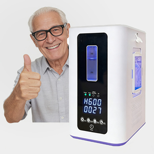 Inhalateur d'hydrogène PEM 900 ml H2, thérapie par inhalation de gaz HHO, machine d'inhalation portable haute pureté pour soulager l'inflammation et stimuler l'immunité - Product Image 1