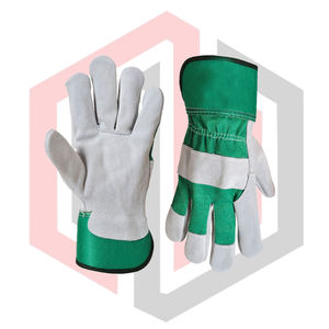 Premium Cowhide Grain Texture Work <b>Gloves</b> Split Leather Driver <b>Gloves</b> Comfortable <b>Rigger</b> Work Mittens Gardening Welding Safety - Product Image 4